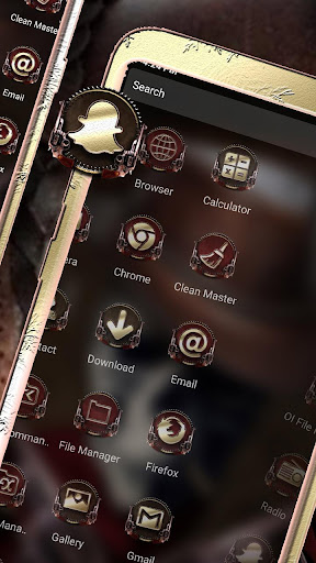 Cowboy Skull Launcher Theme Screen 3