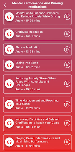 Journy Mental Fitness Habits