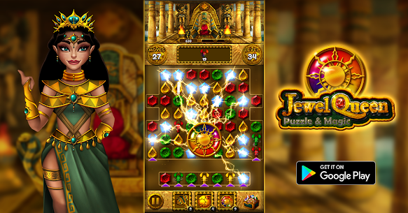 Jewel Queen: Puzzle & Magic MOD APK 1.0.3 (Unlimited Money) 8