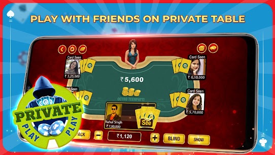Teen Patti Octro Mod APK 8.08 Download (Unlimited Chips) For Android 4