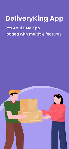 Android application ProDeliveryKing User screenshort