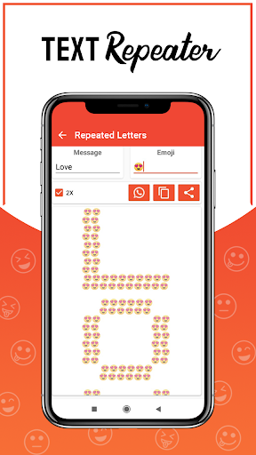 Text Repeater Screen 2