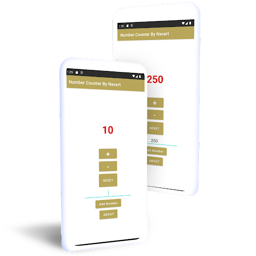 Android application Simple Counter screenshort
