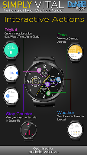 Simply Vital HD Watch Face Screen 3
