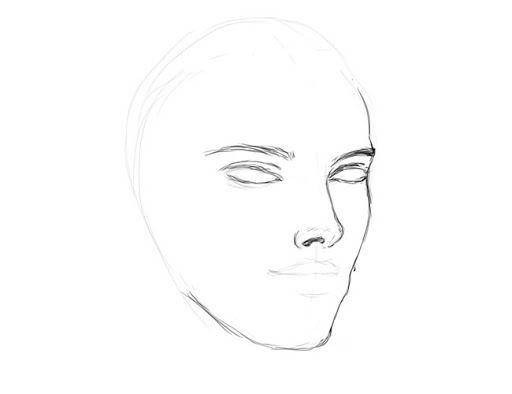 How to draw realistic portrait