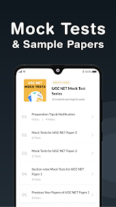 UGC Net Mock tests & Prep App