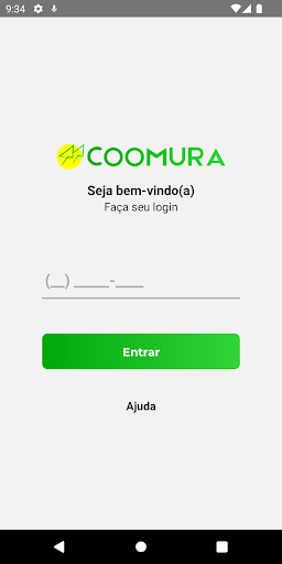 Android application Vetor Passageiro screenshort