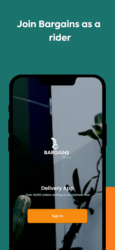 Android application Bargains Delivery App screenshort