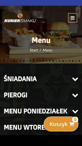 KURIER SMAKU Screen 2