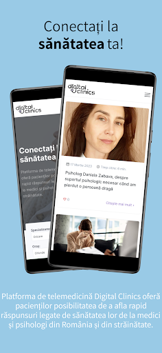 Android application Digital Clinics screenshort