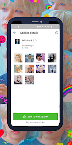 Captura 7 Felix SKZ Animated WASticker android