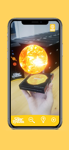 Android application Flipboku Solar System AR screenshort