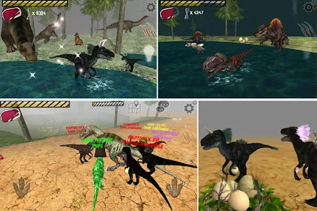 Raptor Run 3D Game 