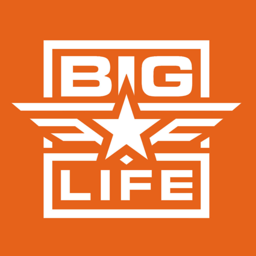 Do life big. Big Life. Значок Бига лайф. Биг лайф Метер. Big Life Бишкек.