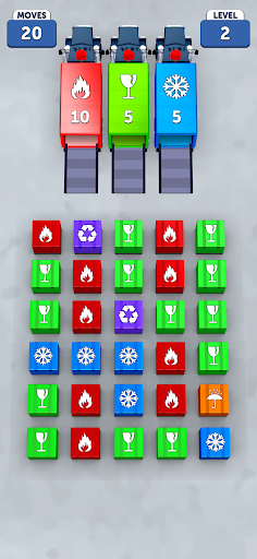 Package Sort Screen 3