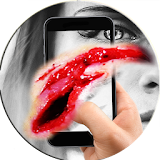 Scars In The Photo Face Prank icon