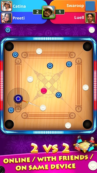 World Of Carrom :3D Board Game 12.9 APK + Mod (Unlimited money) untuk android