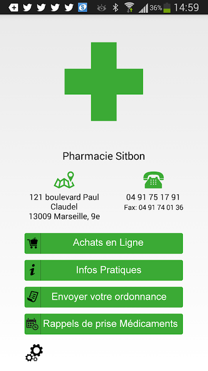 Pharmacie Sitbon à Marseille - 1.0.4 - (Android)