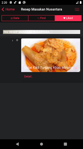 Resep Masakan Khas Indonesia Screen 3