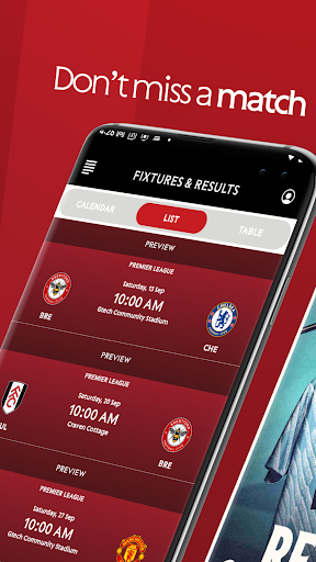 Brentford FC Official Screenshot 4 - AppWisp.com