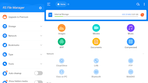RS File Manager File Explorer - Productivity - apps