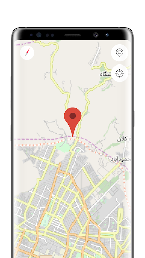 Karaj Offline Map Screen 3