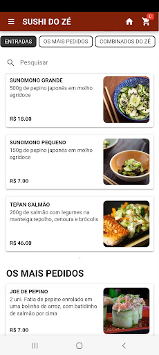 Sushi do Zé Screen 3