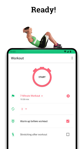 Android application 7-Minute Workout: HIIT Routine screenshort