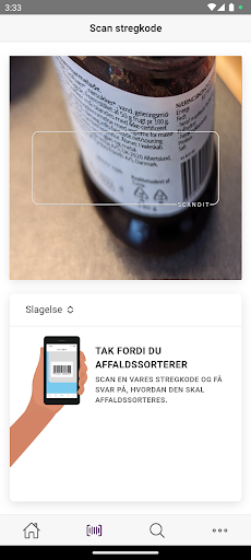 Android application Affald Slagelse screenshort