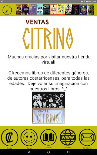 Android application Ventas Citrino screenshort