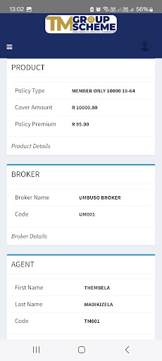 TM Group Scheme Member Portal