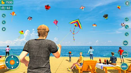 Kite Basant: Kite Flying Games - Screenshot Image