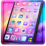 Neon Purple Unicorn Theme icon