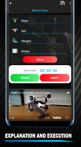 Barbell Workout - Exercise Screen 3