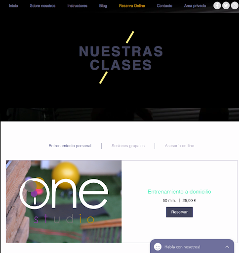iOne Studio Screen 2