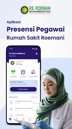 Android application Roemani Pegawai screenshort