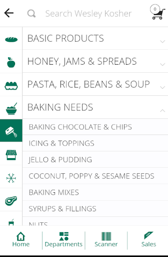 Screenshot of Wesley Kosher