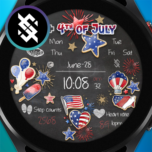 BFF30-4th of July Independence logo