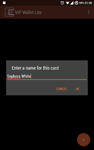 VIP Wallet Lite Screen 3