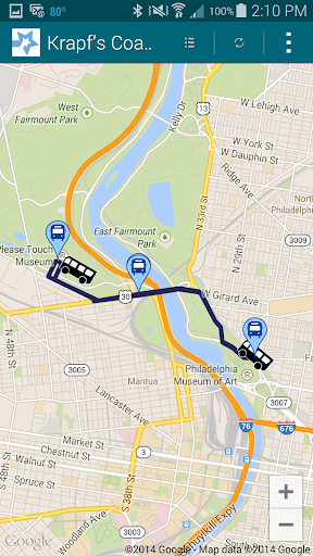 Android application Krapf Transit screenshort
