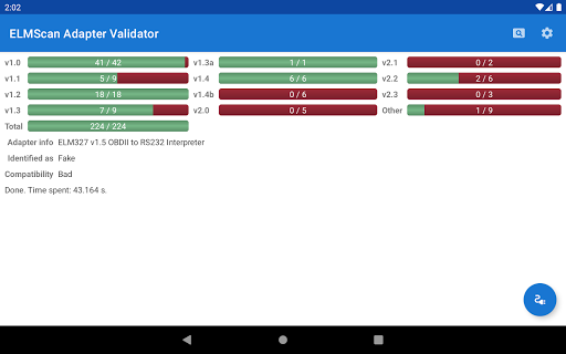 ELMScan Adapter Validator