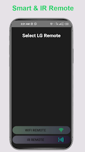 LG Tv Remote Control Wifi & IR