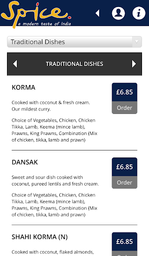 Spice Takeaway Nottingham Screen 2