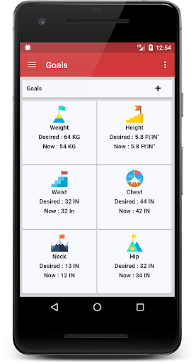 BMI App Screen 3
