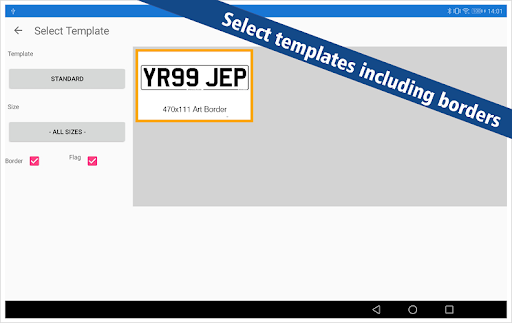 PlateSync® Screen 3