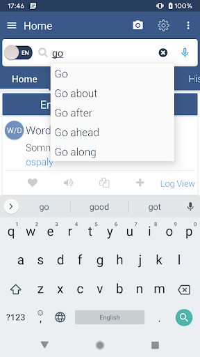 Android application Slovak Dictionary Offline screenshort