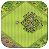 Town Hall 5 Trophy Base Maps icon