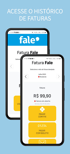 FALE Faturas Screen 2