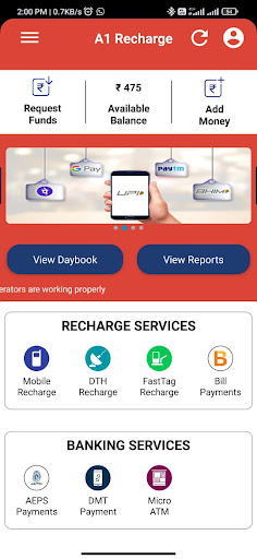 A1recharge Screen 3