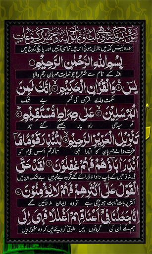 Surah Yaseen-Quran Pak Screenshot 2 - AppWisp.com